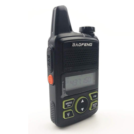 BaoFeng BF-T1 (Set of 5/6/7/8/9/10) Walkie-Talkie UHF Transceiver 2W PC Programmable Two-Way Radio with 20 Storage Channels, 400-470MHz Frequency Range, 3km Max. Talking Range, Clear Voice Output, 1500mAh Battery Capacity