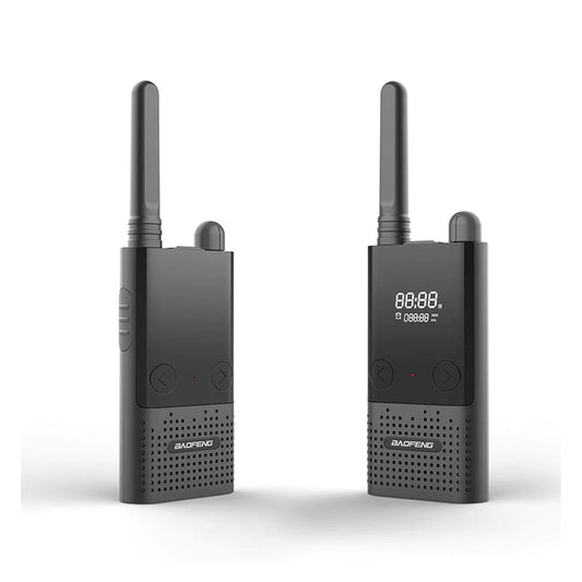 BaoFeng BF-T9 (Single & Set of 2/3/4) Walkie-Talkie UHF Transceiver 5W PC Programmable Two-Way Radio with 99 Memory Channels, 400-470MHz Frequency Range, 5km Max. Talking Range, Clear Voice Output, 1500mAh Battery Capacity