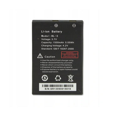[CLEARANCE] BaoFeng C50 R5 Li-Ion 1500mAh Rechargeable Battery 3.7V for C50 RS Walkie-Talkie Two-Way Radio