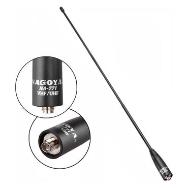 [CLEARANCE] BaoFeng NA-771 Nagoya SMA-Female Dual-Band 16-inch Radio Antenna VHF/UHF 140-150M/420-450MHz for Walkie-Talkie Two-Way Radio
