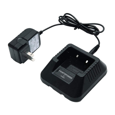 BaoFeng Radio Lithium Battery Charger for Walkie-Talkie UV5R, UV5RA, UV5RB, UV5RC, UV5RD, UV5RE, UV5R+Plus, UV5RA +Plus, RD-5R with DC8V Output Voltage and 400mAh Output Current