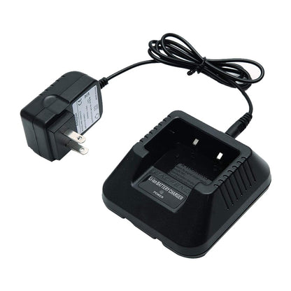 BaoFeng Radio Lithium Battery Charger for Walkie-Talkie UV5R, UV5RA, UV5RB, UV5RC, UV5RD, UV5RE, UV5R+Plus, UV5RA +Plus, RD-5R with DC8V Output Voltage and 400mAh Output Current