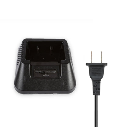 BaoFeng Radio Lithium Battery Charger for Walkie-Talkie UV5R, UV5RA, UV5RB, UV5RC, UV5RD, UV5RE, UV5R+Plus, UV5RA +Plus, RD-5R with DC8V Output Voltage and 400mAh Output Current