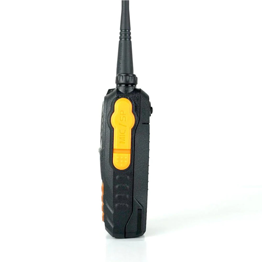 BaoFeng UV-6R (Single & Set of 2/3/4) Walkie-Talkie Dual-Band VHF/UHF Transceiver 5W PC Programmable Two-Way Radio with 128 Store Channels, 144-148/420-450MHz Frequency Range, 5km Max. Talking Range, Clear Voice Output