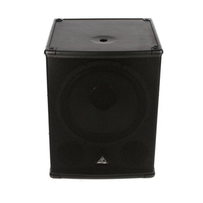[CLEARANCE] Behringer Eurolive B1800XP High-Performance Active 3000W Powered PA Subwoofer with 18 InchesTurbosound Speaker, Built-In Active Stereo Crossover, Class-D Amplifier, Bass Boost, Phase Switch, Pole Socket Mount Speaker