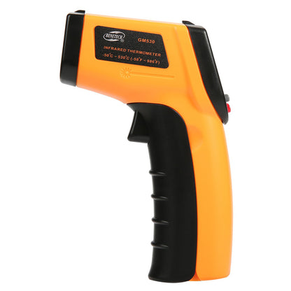 Benetech GM530 Non-Contact Infrared Thermometer Digital Thermal Scanner (Battery Included) with Infrared Sensor from -50° to 530° Celcius, LCD Display for Hot Hazardous Objects, Body & Forehead Temperature Check