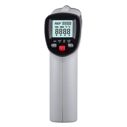 Benetech GM550F Non-Contact Infrared Thermometer / Thermal Leakage Detector (Battery Included) with Temperature Sensor from -50° to 500°C, LCD Display for Hot Hazardous Objects, Body & Forehead Temperature Check