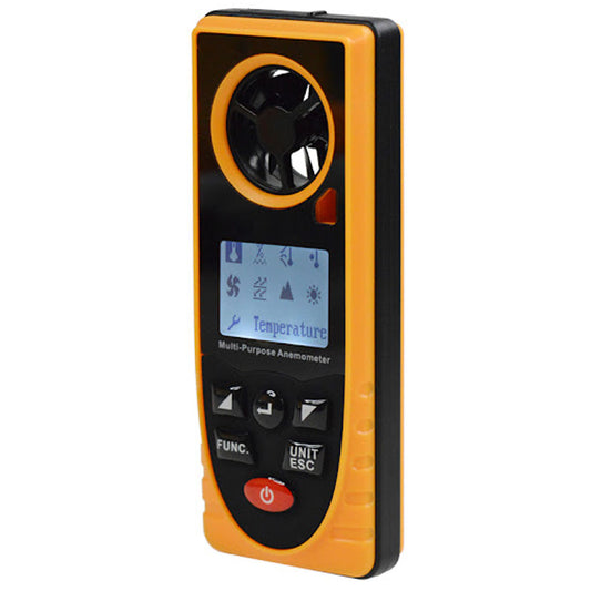 [CLEARANCE] Benetech GM8910 Multifunctional Digital Anemometer Eight functions, with backlight