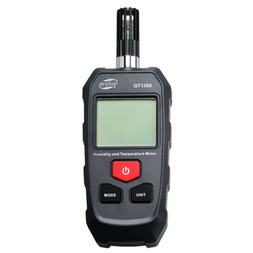 Benetech GT1368 Digital Humidity and Temperature Meter with up to 70° Range, Auto / Manual Power Off, Data Hold Function, LCD Backlit Display and Low Battery Indicator