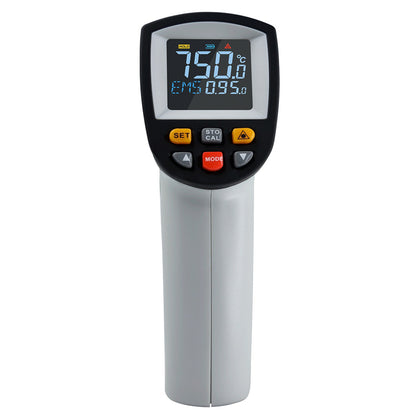 Benetech Non-Contact Infrared Thermometer Digital Thermal Scanner (Battery Included) with (-50°C - 780°C / 950°C) Sensor, Data Logging, LCD Display for Hot Hazardous Objects, Body & Forehead Temperature Check | GT750 GT950