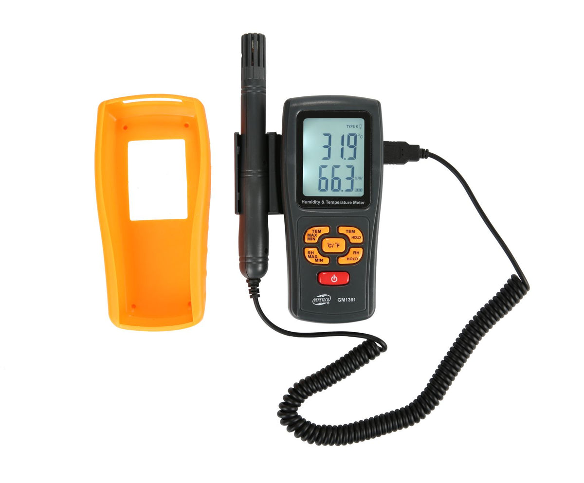Benetech GM1361 Digital LCD Display Thermo-hygrometer Temperature and Humidity Meter