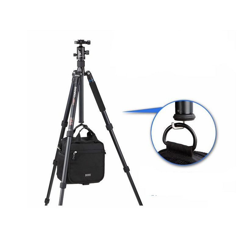 Benro C1692TB0 Transfucntional Travel Angel II Carbon Fiber Tripod Kit with B0 Ball Head, Built-in Bubble Level, Detachable Leg as 1.3m Monopod, Twist Lock Legs, 5-Section, Extends Up to 1.6m, 8kg Max Payload for Camera Photography