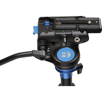 Benro S4PRO Video Fluid Head for Camera, Tripod, Monopod, Slider and Jibs