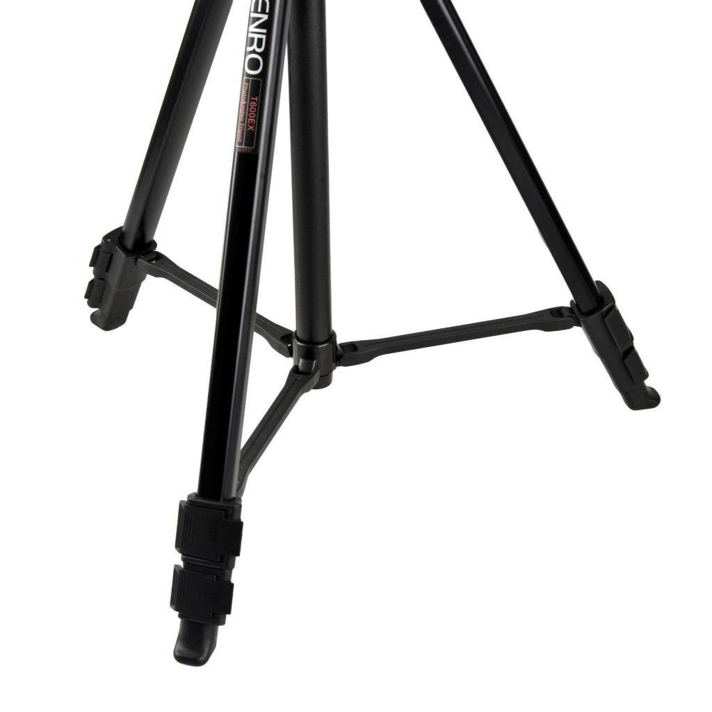 Benro T600EX 3-Way Pan/Tilt Head 3-Section Video Tripod for Sony FUJIFILM Canon Nikon Digital Camera