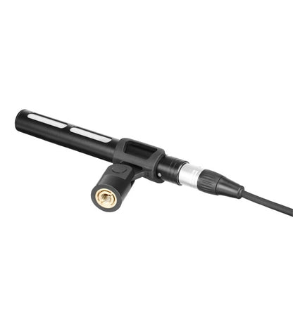 [CLEARANCE] BOYA BY-BM6040 Cardioid Condenser Shotgun Microphone with 90Hz-20kHz Frequency Response, XLR Connector, Fur & Foam Windscreen for DSLR, Mirrorless Camera, Film Production, Live Streaming, Video Content & Broadcast Shooting - Audio & Video