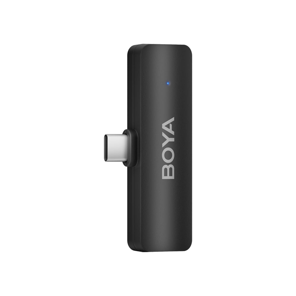Boya BY-V4 (4TX+RX) Wireless Microphone System with 4-Peson Clip-On Mic Transmitters, USB-C/Lightning/3.5mm Audio Receiver & Charging Case for Smartphone, Camera, Computer Laptop, iPhone - Vlogging, Live Streaming, Video Content Creation