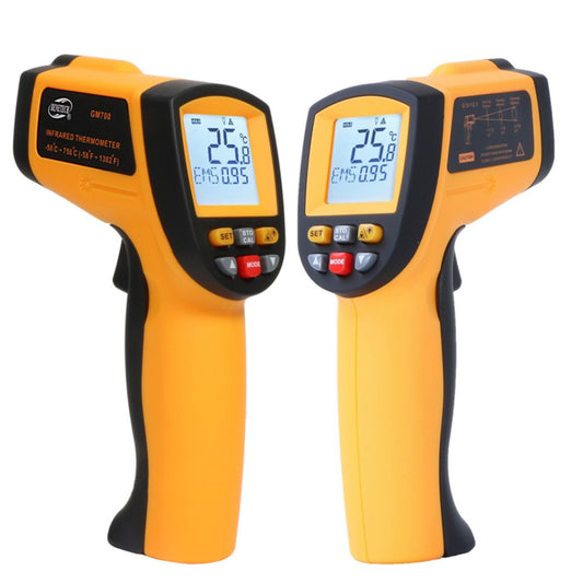 [CLEARANCE] Benetech GM700 Non Contact Thermometer Laser Temperature Gun Infrared Thermometer -50° to 750° Celcius