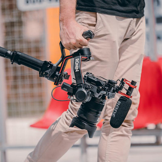 Falcam F22 QR Quick Release Sling, Port and Hand Grip Accessories for DJI Ronin Handheld Gimbal Stabilizer, F38 Compatible, 1/4"-20, M4 Threaded and ARRI Locating Holes, Left / Right Available, Modular Design for Vlog Vlogging Video Shoot