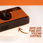 Camp Snap Version 103B Vintage Style Screen-Free Digital Camera Point & Shoot with 8MP Sensor, Rechargeable Battery 500 Max Shots per Single Charge, Internal 4GB MicroSD Card Slot Max 2000 Shots and LED Flash with Controls for Photography