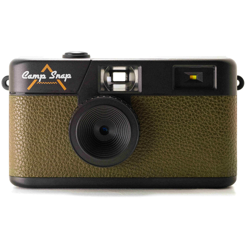 Camp Snap Version 103B Vintage Style Screen-Free Digital Camera Point & Shoot with 8MP Sensor, Rechargeable Battery 500 Max Shots per Single Charge, Internal 4GB MicroSD Card Slot Max 2000 Shots and LED Flash with Controls for Photography