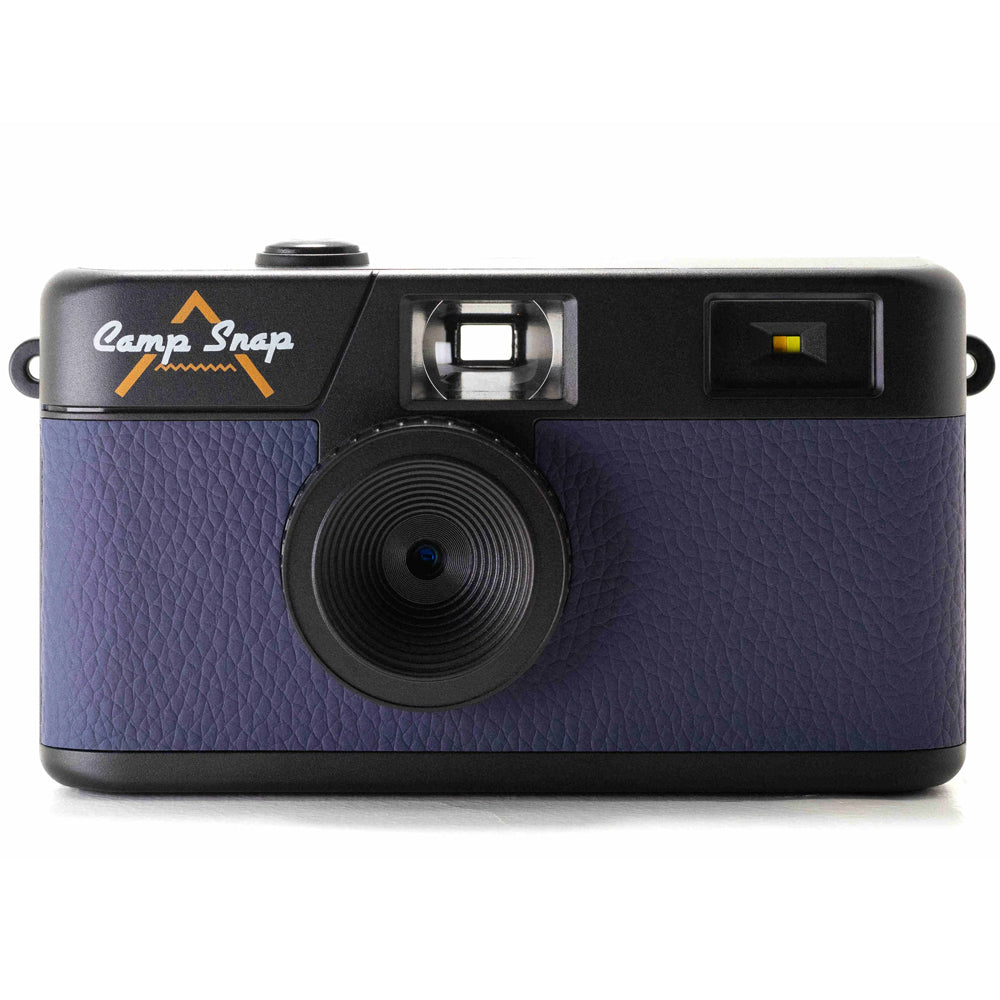 Camp Snap Version 103B Vintage Style Screen-Free Digital Camera Point & Shoot with 8MP Sensor, Rechargeable Battery 500 Max Shots per Single Charge, Internal 4GB MicroSD Card Slot Max 2000 Shots and LED Flash with Controls for Photography