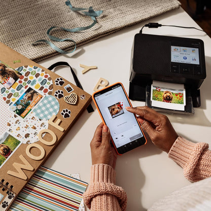 Canon SELPHY CP1500 Compact Photo Printer - Portable Dye-Sublimation Thermal Printer for Instant Photo Printing with Multi-Device Connection, Wi-Fi, AirPrint Mobile APP, USB Type-C & SD Card Interface for Home, Office & Business