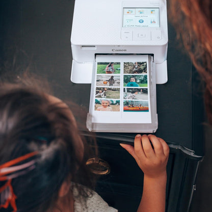 Canon SELPHY CP1500 Compact Photo Printer - Portable Dye-Sublimation Thermal Printer for Instant Photo Printing with Multi-Device Connection, Wi-Fi, AirPrint Mobile APP, USB Type-C & SD Card Interface for Home, Office & Business