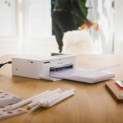 Canon SELPHY CP1500 Compact Photo Printer - Portable Dye-Sublimation Thermal Printer for Instant Photo Printing with Multi-Device Connection, Wi-Fi, AirPrint Mobile APP, USB Type-C & SD Card Interface for Home, Office & Business