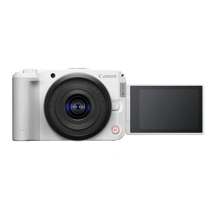 Canon EOS R50 V 24.2MP APS-C DIGIC X CMOS Mirrorless Video Camera Content Creator Kit w/ RF-S Mount 14-30mm AF IS STM PZ Lens, Hybrid Tripod Grip & Stereo Microphone, Records UHD 4K 60fps, 3" Vari-Angle Touchscreen for Vlog Vlogging