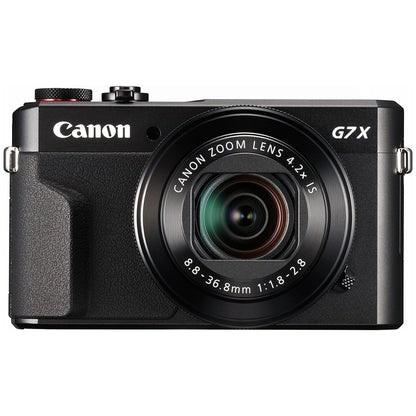 Canon PowerShot G7 X Mark II Digital Vlogging Camera with 20.1 Megapixel DIGIC 7 1" CMOS Sensor, WIFI and NFC, 1080p 60fps Recording, IS Stabilization and 3" Tilting LCD Screen Display for Vlog, Interviews, Content Creation