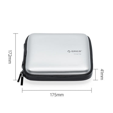 [CLEARANCE] ORICO External CD Drive Storage Bag Protective Electronic Accessories Organizer Case for CD, DVD, Blu-ray Drive, USB Flash Drive, USB Adapter, OTG, SD/TF Memory Card, External Hard Disk Drive, Wire Earphone, Data & Charging Cable | CDBAG