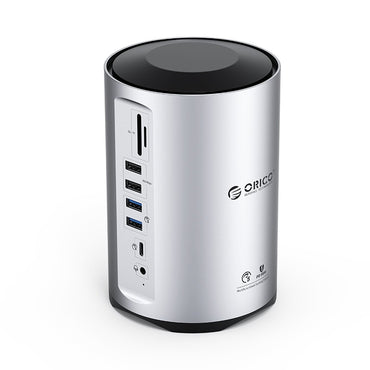 [CLEARANCE] ORICO 15 Port Multifunctional Docking Station with 5Gbps USB Type-C / USB-A 3.0 Input, 4K 60Hz UHD, PD 100W, Support Apple M1/M2, USB-A 2.0 480Mbps, 3.5mm AUX, 1000Mbps Ethernet, SD & TF Card Slots for PC Desktop Computer Laptop