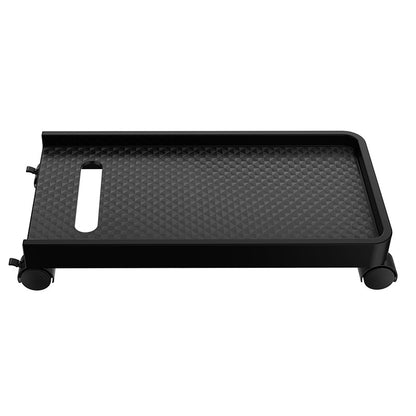ORICO CPU PC Tower Case Holder Bracket Stand with Rotating Wheels, Low-profile Edged Surface, Base Ventilation Hole for Computer Desktop System Units | CPB2