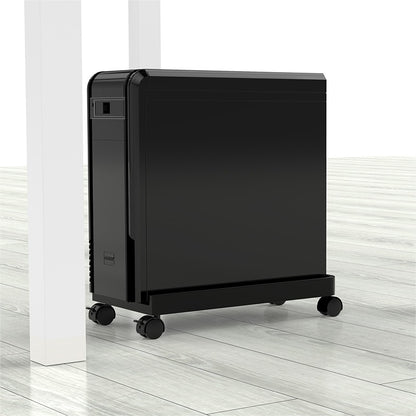 ORICO CPU PC Tower Case Holder Bracket Stand with Rotating Wheels, Low-profile Edged Surface, Base Ventilation Hole for Computer Desktop System Units | CPB2