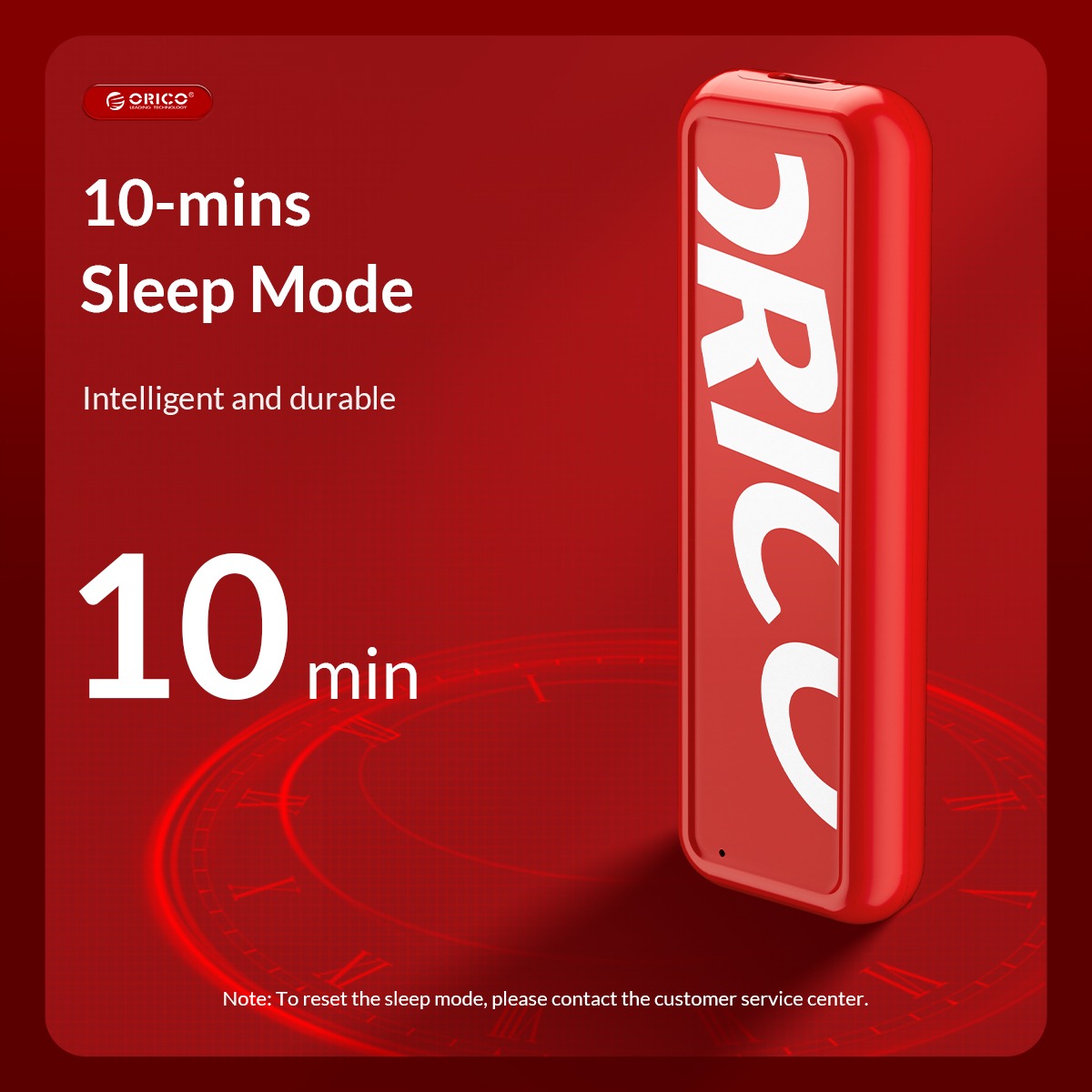 [CLEARANCE] ORICO CPM2C3 SATA to USB 3.1 Gen.1 M.2 SSD Enclosure Tool-Free with 0.3m Multi-Purpose Type C to Type C/USB-C to USB-A Cable, 6Gbps Fast Data Transfer Rate, 4TB Supported Capacity for Windows, macOS, Linux (Red)