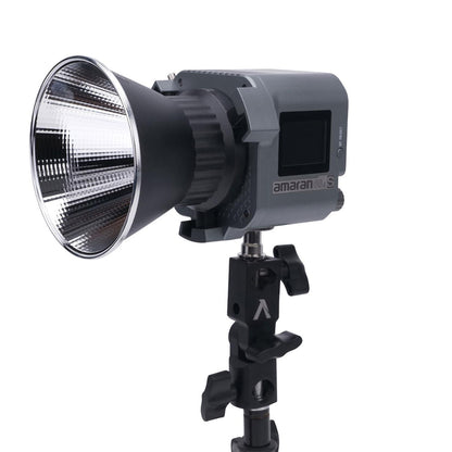 Aputure Amaran COB 60x S Bi-Color / 60d S Daylight 65W Compact LED Monolight with Bowens S Mount Hyper Reflector, Dual NP-F Battery Plates & Bluetooth for Photography Video Vlogging Live Streaming Film Production Studio Lighting Equipment
