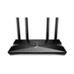 TP-Link Archer AX10 AX1500 Dual Band Gigabit MU-MIMO Wi-Fi 6 Router with 1201Mbps at 5GHz, 300Mbps at 2.4GHz, Broadcom 1.5GHz Triple-Core CPU, 4 Gigabit LAN Ports, OneMesh, OFDMA, Access Point Mode, Beamforming, VPN Server, IPv6 Ready