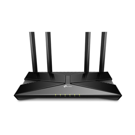 TP-Link Archer AX10 AX1500 Dual Band Gigabit MU-MIMO Wi-Fi 6 Router with 1201Mbps at 5GHz, 300Mbps at 2.4GHz, Broadcom 1.5GHz Triple-Core CPU, 4 Gigabit LAN Ports, OneMesh, OFDMA, Access Point Mode, Beamforming, VPN Server, IPv6 Ready