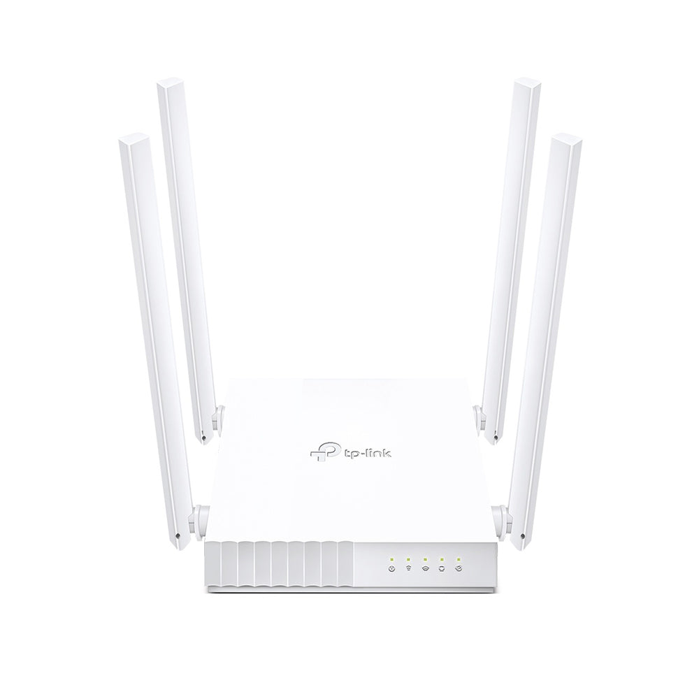 TP-Link Archer C24 AC750 3-in-1 Dual Band Wi-Fi Router with Access Point / Range Extender Mode, 433Mbps at 5GHz, 300Mbps at 2.4GHz, IPv6 / IPTV Supported, Agile Config, Parental Controls