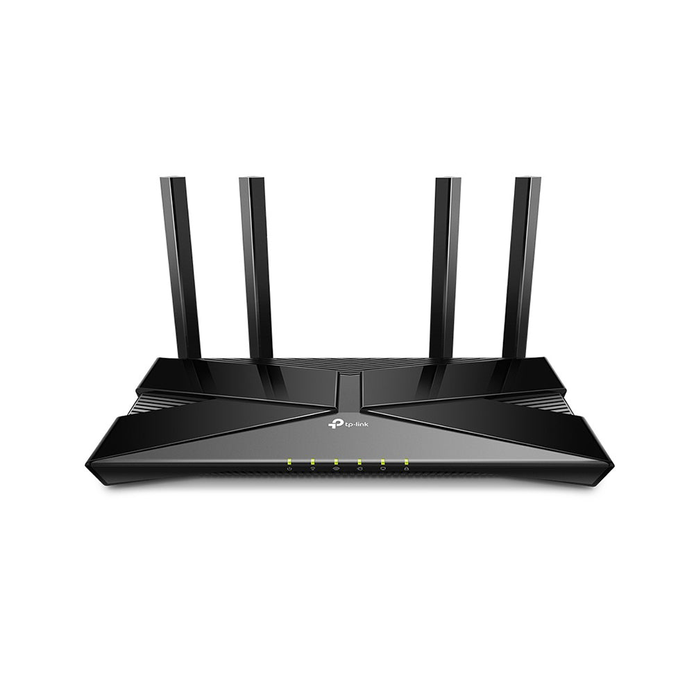 TP-Link Archer AX23 AX1800 Dual Band Gigabit Wi-Fi 6 Router with Next-Gen Platform, 1201Mbps at 5GHz, 574Mbps at 2.4GHz, Dual-Core CPU, 4 Gigabit LAN Ports, OFDMA, Access Point Mode, IPv6 Supported, Beamforming, VPN Server, OneMesh