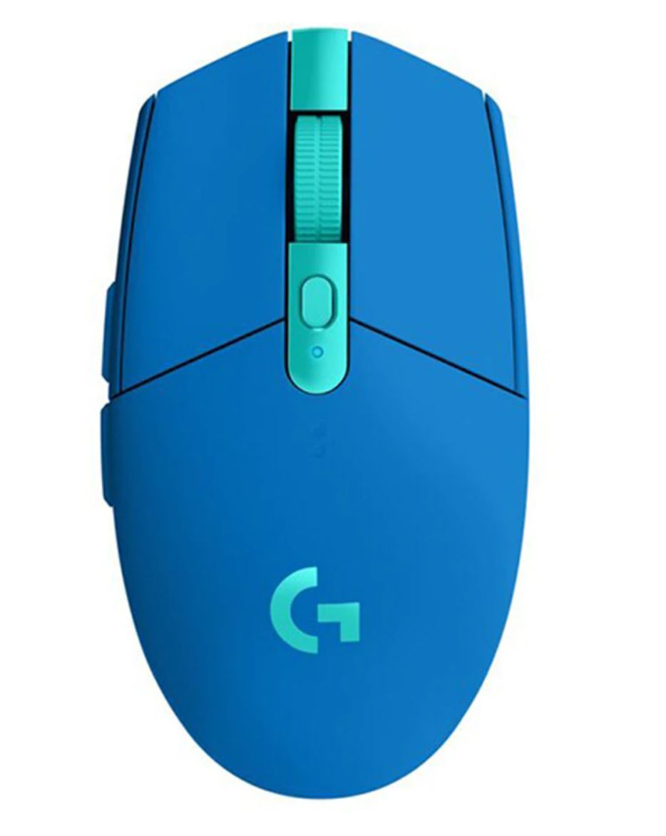 Logitech G304 LIGHTSPEED Wireless Gaming Mouse with 12,000 DPI HERO Sensor, 6 Programmable Buttons, Onboard Memory, and Up to 250-Hour Battery Life for Windows, macOS, and ChromeOS