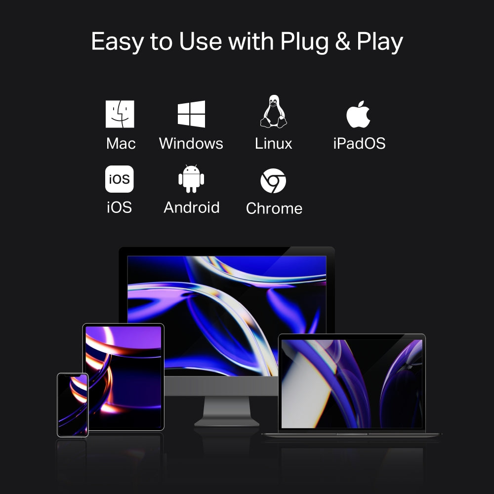 TP-Link UH9120C 9 in 1 Hub with 4K 60Hz HDMI, 2 USB-A 3.0, USB Type-C 3.0, PD100W Fast Charging, SD / TF 20MB/s Card Slots, RJ45 1Gbps Ethernet Ports, 5Gbps SuperSpeed Data Transfer, Multicompatible Plug & Play for PC Desktop Laptop