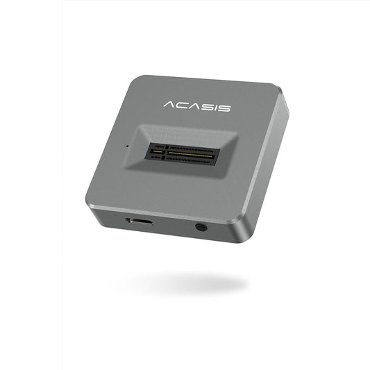 ACASIS M04B M.2 NVMe / SATA to USB 3.1 Gen2 USB-C SSD Docking Station with 10Gbps Fast Transmission Rate, USB Type C to Type A / Type C Cables - Supports Windows, Mac OS and Linux