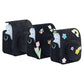 Pikxi BFL12 Fujifilm Instax Mini 12 Felt Soft  Protective Camera Case Bag with Shoulder Strap - Velcro Sticker Options Available