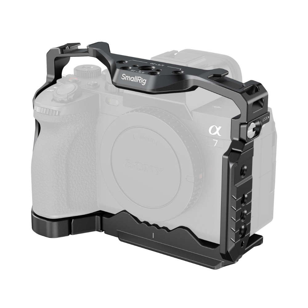 SmallRig Mirrorless Camera Cage w/ AirTag Slot for Sony Alpha a7R V, a7 IV, a7S III & a1 | 5583