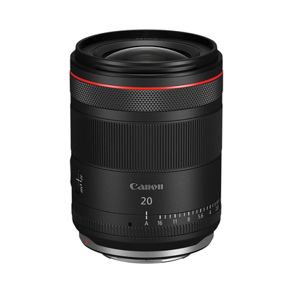 Canon RF 20mm f/1.4 L VCM Autofocus Full Frame Format Cinematic Ultrawide Hybrid Lens