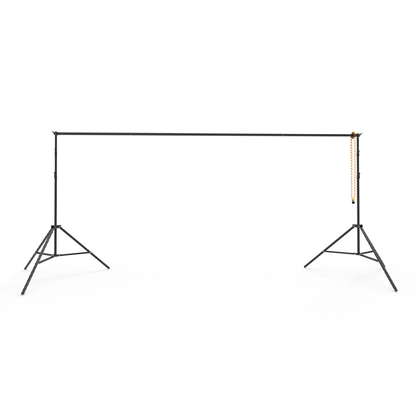 Pxel 2.6M Light Stand with Crossbar & Chain Drive, Plastic Counterweight Chain with  260cm Max Height