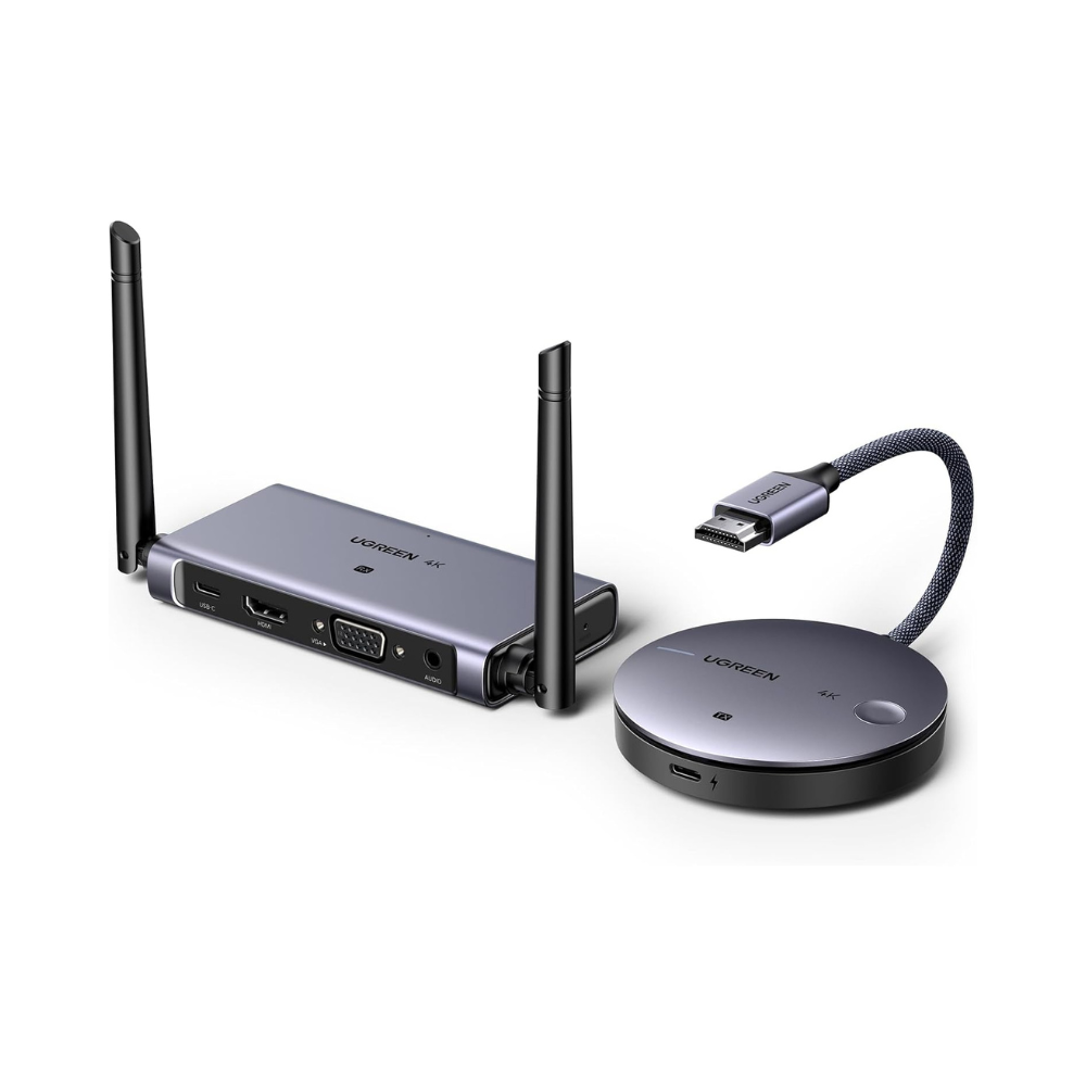 UGREEN 4K 2.4G/5G Wireless HDMI Transmitter & Receiver Kit