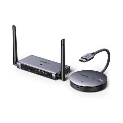 UGREEN 4K 2.4G/5G Wireless HDMI Transmitter & Receiver Kit