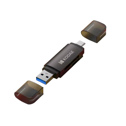 Kodak 2in1 SD/MicroSD Card Reader C210 Type-C to USB-A